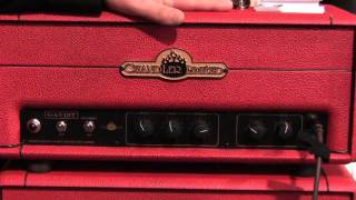 Sweetwater at Winter NAMM 2012 - Chandler Limited GAV19t High-gain Guitar Amp Overview