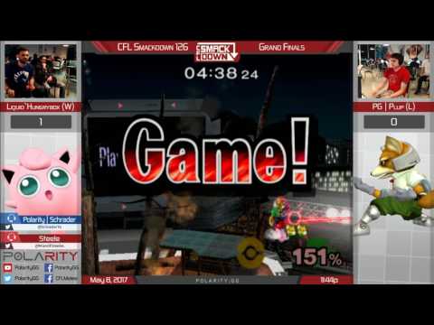 CFL Smackdown 126 Melee - Liquid`Hungrybox (Puff) vs PG | Plup (Fox) - Grand Finals