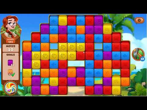 Lost Island Blast Adventure Level 461 - No Boosters