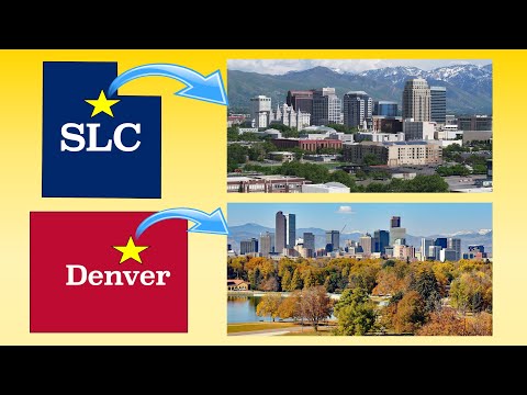 Denver and Salt Lake City Compared