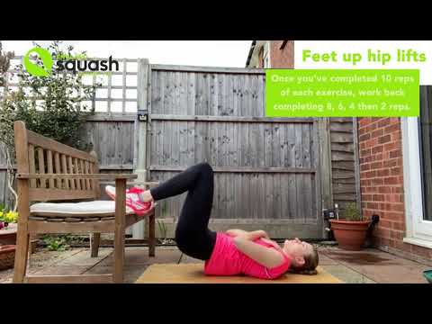 Squash 101 Workout with Grace Gear