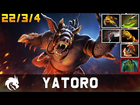 Yatoro Ursa | New Patch 7.32d | Dota 2 Pro MMR Gameplay #73