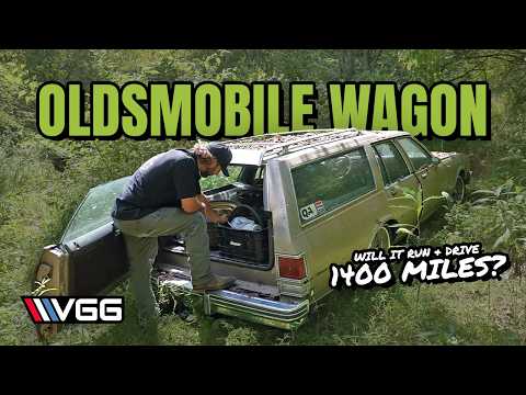 FORGOTTEN Modified Oldsmobile Wagon From Roadworthy Rescues! Will It RUN AND DRIVE 700 Miles? 