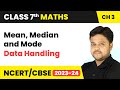 Mean, Median and Mode - Data Handling | Class 7 Maths Chapter 3 | CBSE