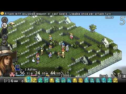 Let's Play Tactics Ogre PSP 003 - Our first Battle!