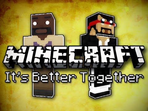 Minecraft: It's Better Together w/ Mark Part 6 - Floating Water and Gold Blocks