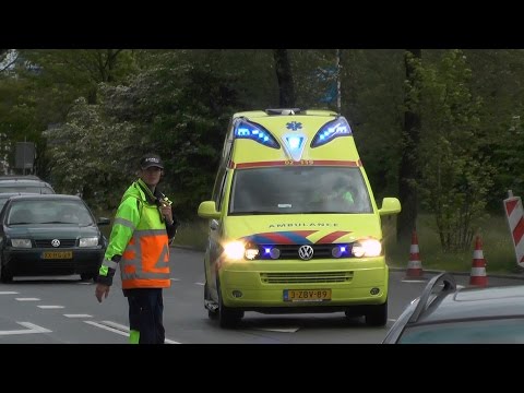 A1, Silverline Ambulance 02-119 Dokkum naar het Medisch Centrum Leeuwarden