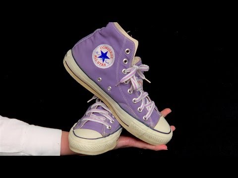 USA-MADE Converse All Star Chuck Taylor PURPLE hi women's 8.5 (mens 6.5)  shoes | eBay