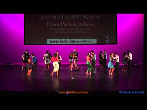 BACHATA SHOW @ LDA BALL 2013 - Bachata Intermediate Advanced