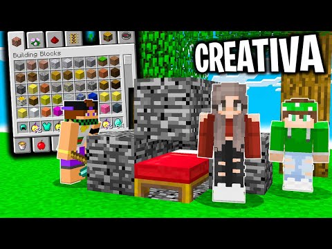 HO GIOCATO UNA BEDWARS IN CREATIVA CONTRO I MIEI AMICI !