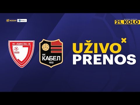 Jedinstvo - Kabel Mozzart Bet Prva liga Srbije 2025/26 21. Kolo