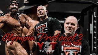 RAW UPPER PUSH DAY Y3T / Olympia Protocol III at NewTech Gym Las Vegas