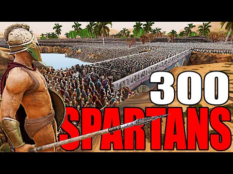 Can 300 Spartan Wall Hold BRIDGE FORT vs 7,000,000 PERSIAN ARMY?! - UEBS 2: Best mods