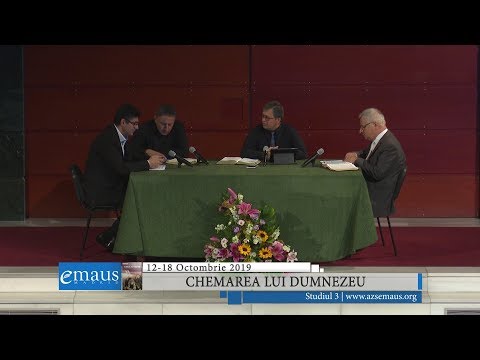 Studiul 3 - Chemarea lui Dumnezeu | 12 -18 octombrie 2019