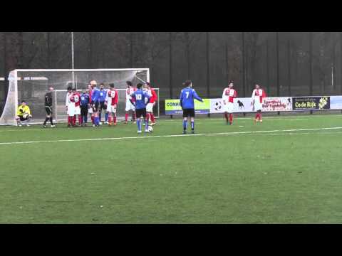 29 nov 2015 PVC 1 - UVV 1 com 0-1 Ook Jessie 2x geel = rood