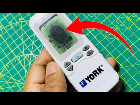 How to Fix Sunburn LCD for Air Conditioning Remote Control | DIY Repair AC Remote Control Screen