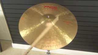 Video thumbnail for Paiste 3000 Series 20" Power Ride Cymbal by A.J. Altieri