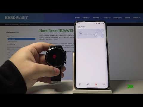 Hard Reset Huawei Watch GT 2 Sport via Applicatoin