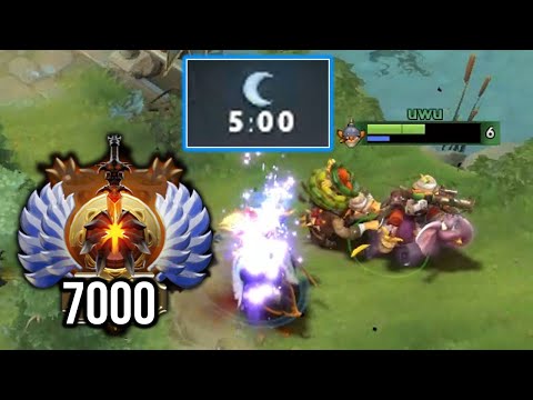 Techies Spammer vs Invoker Mid - 5Minutes Deleted!