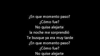 En Que Momento - Moenia