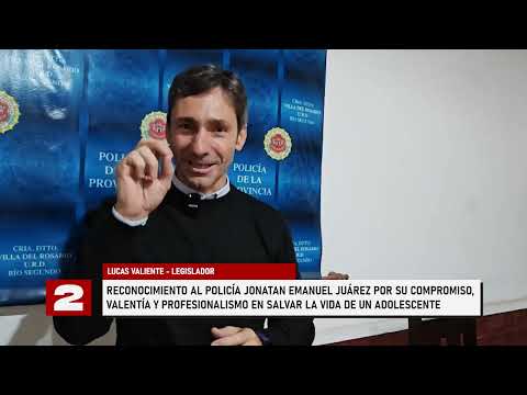 2N CENTRAL I RECONOCIMIENTO AL CABO 1° JUÁREZ POR PARTE DE LA LEGISLATURA Y POLICÍA DE CÓRDOBA