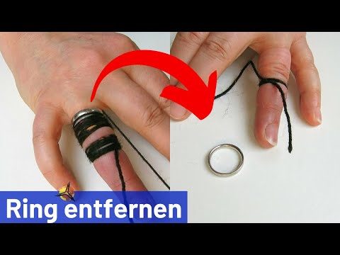 Trick: Pull a ring off your finger very easily