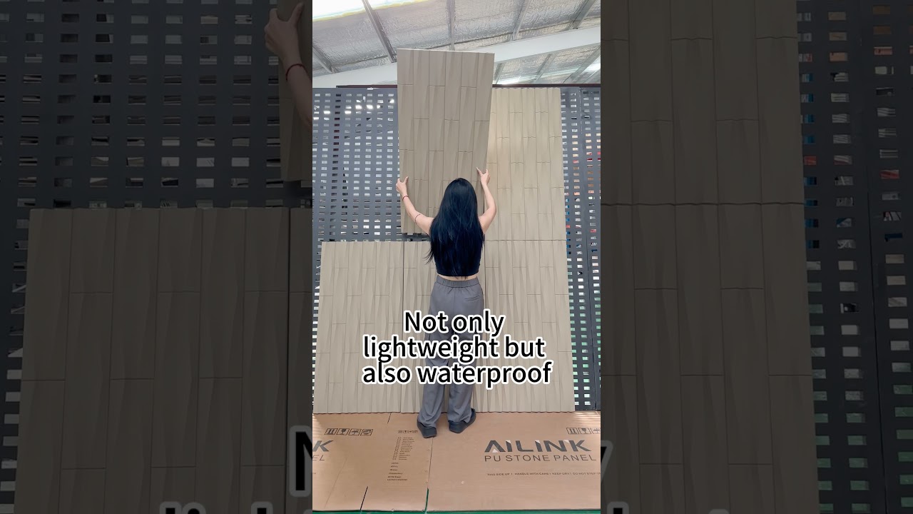 pu stone wall panel 3d pu future stone modelling plate indoor outdoor #wallpanel #3dprinting