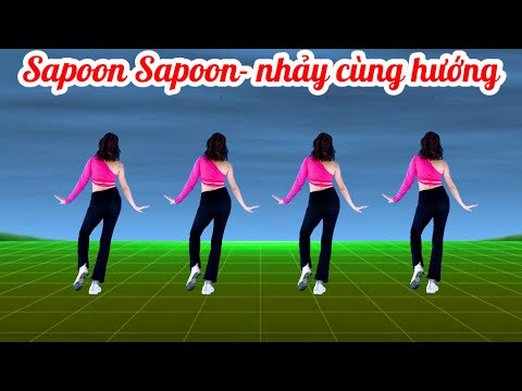 SAPOON SAPOON - BÀI NHẢY CÙNG HƯỚNG DỄ TẬP👉hướng dẫn nhịp đếm bấm 🔻link dưới nhé