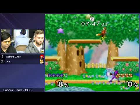 SG 19.8 SSBM - Admiral Zhao (Samus) vs. Alt (Fox) - Melee LF