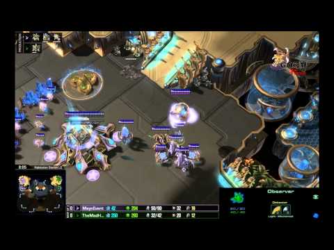 Gosu Pizza Gold Maynevent {P} vs TheMadHatter {P} entire Match