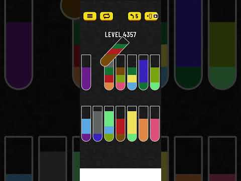 water sort puzzle level 4357