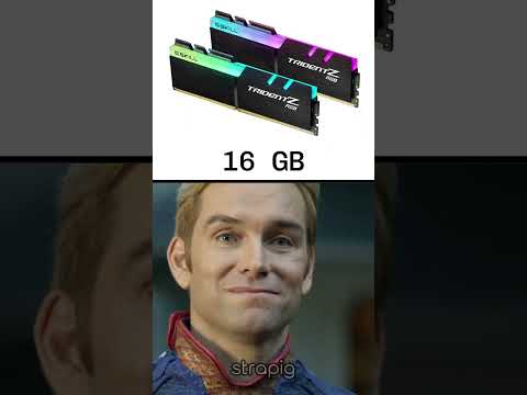 4 GB, 8 GB, 16 GB, 64 GB RAM meme #pc #pcbuilding #pcmr #ram #computer #pcmasterrace #memorytest