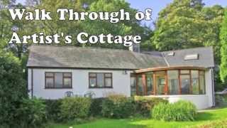 preview picture of video 'Walkthrough of Artist's Cottage, Snowdonia'