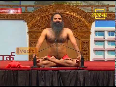 Bhastrika Pranayama Continue Two Minutes | Swami Ramdev