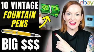 Best Selling Fountain Pens on Ebay | Vintage Items That Sell for Big Profits
