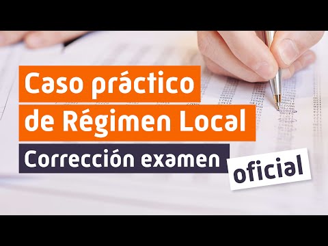 Corrección del CASO PRÁCTICO de EXAMEN REAL