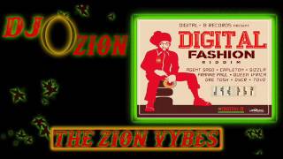 Digital Fashion Riddim Ft Sizzla, Queen Ifrica.. ✶ Promo Mix July 2017✶➤Digital B By DJ O. ZION