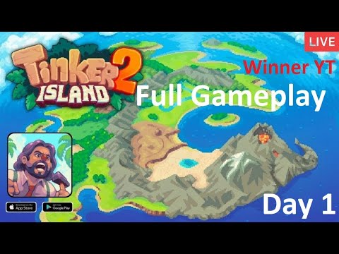 Tinker Island 2 : Day 1 Full Gameplay | Walkthrough / Playthrough Day One - YouTube