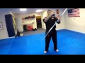 Bo Staff Behind The Back Spin