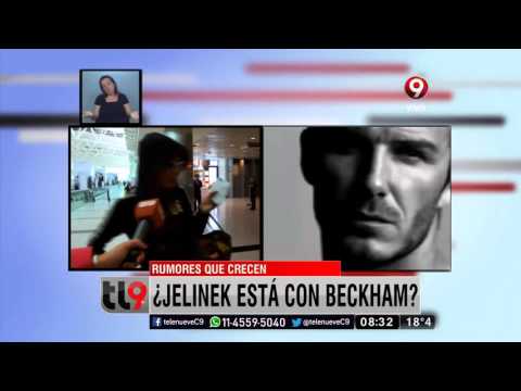 ¿Jelinek está con Beckham?