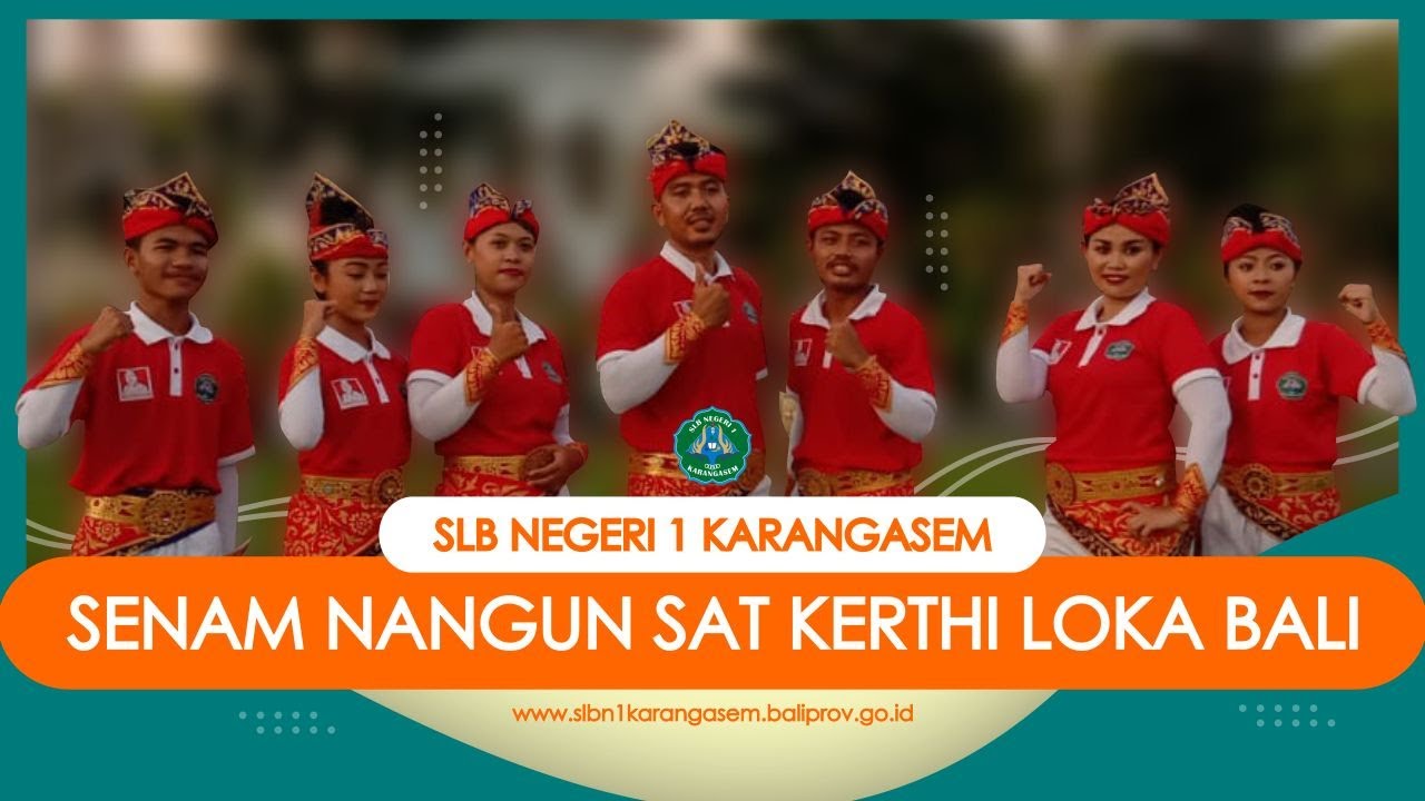 SLB Negeri 1 Karangasem Raih Juara I Di Ajang Lomba Senam Nangun Sat Kerthi Loka Bali Tahun 2021