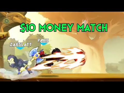 Zae Slatt vs Paris - $40 Money Match - Special Pick - NA - Brawlhalla Show Match #144
