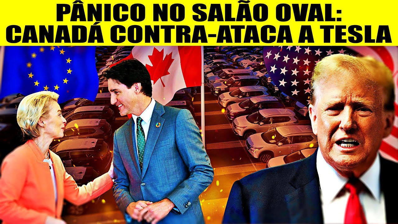 Canadá Abriu As Portas de Veículos Elétricos Para UE – Um Golpe Devastador Para a Indústria dos EUA!