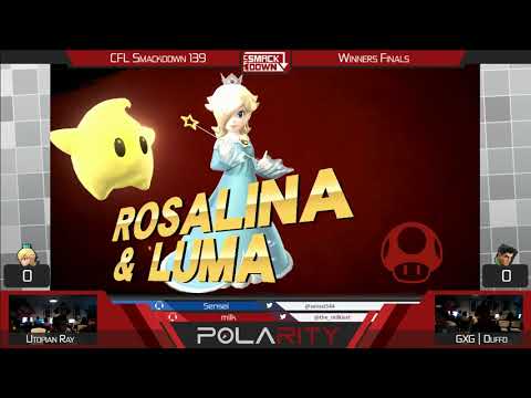 CFL Smackdown 139 WiiU - UtopianRay (Rosalina) vs GxG | Duffo (Little Mac) - Winners Finals