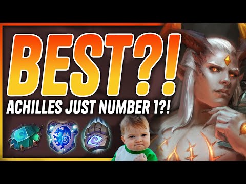 THE BEST 10.6 GOD IN SOLO! - SMITE Achilles Ranked Conquest
