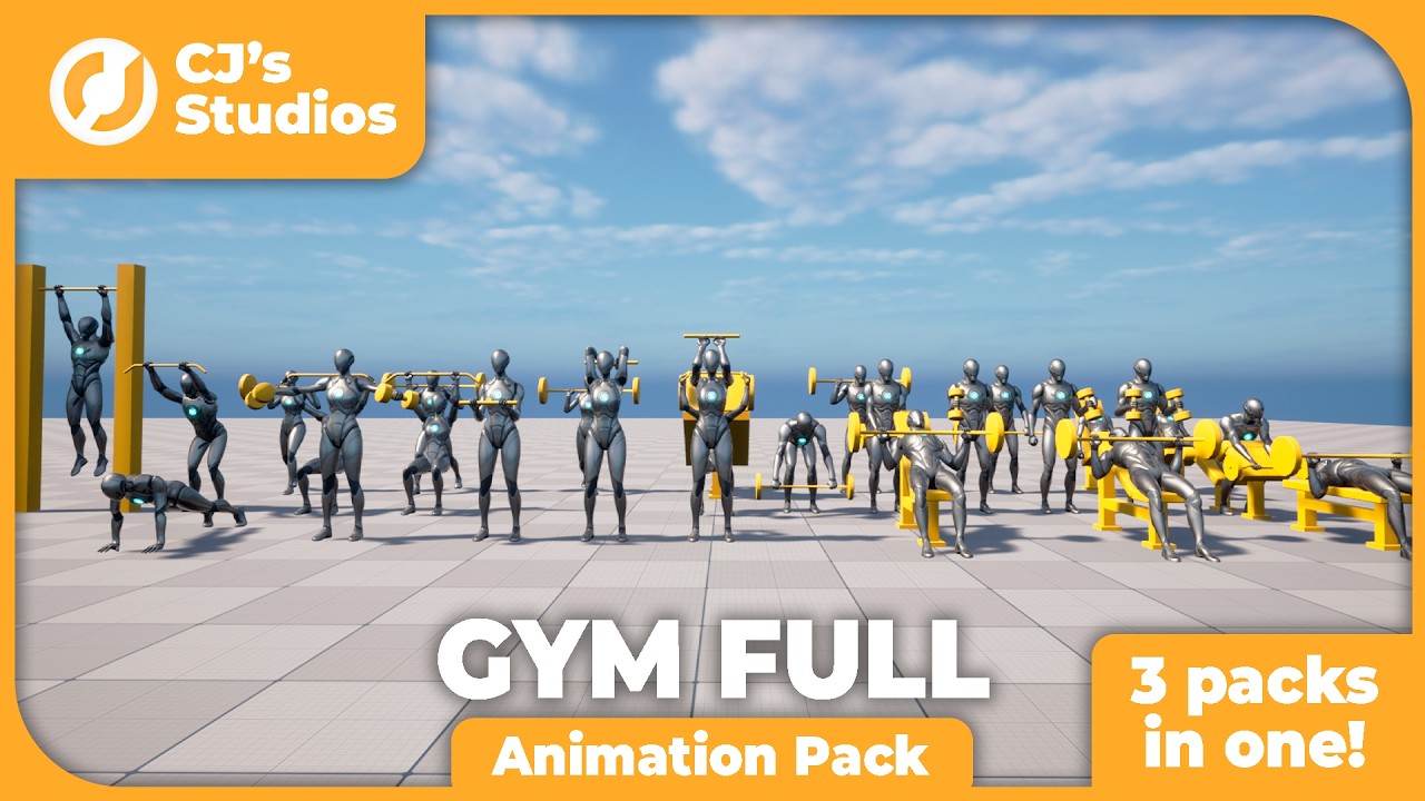 Gym Animation Pack - Full - Demo