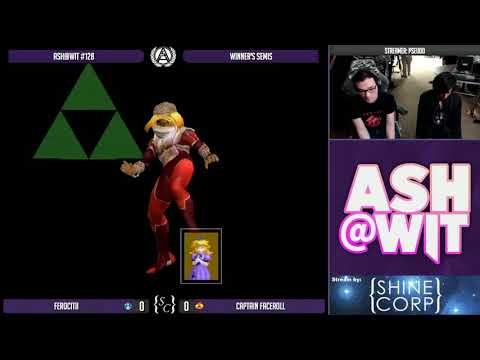 Ferocitii (Peach) vs Captain Faceroll (Sheik) - ASH@WIT #128 Melee Winner's Semis