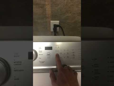 How to go into diagnostic mode on Maytag washer