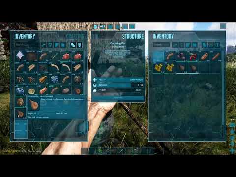 ark survival evolved making an egg farm FOR KIBBLE!