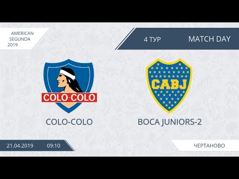 AFL19. America. Segunda. Day 4. Colo-Colo - Boca Juniors-2